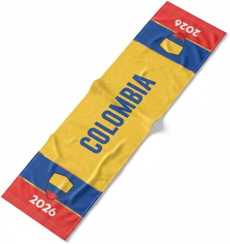 Soccer/Futbol Fan Scarf,Team Spirit Support, 2026 Prefered Team,Modern Design for Summer and Hot Weather.Cooling Technology. in Kuwait