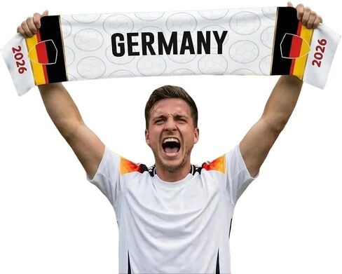 Soccer/Futbol Fan Scarf,Team Spirit Support, 2026 Prefered Team,Modern Design for Summer and Hot Weather.Cooling Technology. in Kuwait