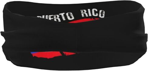 Puerto Rico Flag Sports Sweatbands for Men Women Flag Headbands Workout Fitness Hairband for Yoga Running Cycling in Kuwait