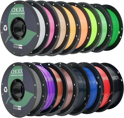 خيوط طابعة ثلاثية الأبعاد من PETG، دقة الأبعاد +/- 0.03 مم، بكرة 1 كجم (2.2 رطل)، 1.75 مم مناسبة لمعظم الطابعات ثلاثية الأبعاد، أزرق in Saudi Arabia