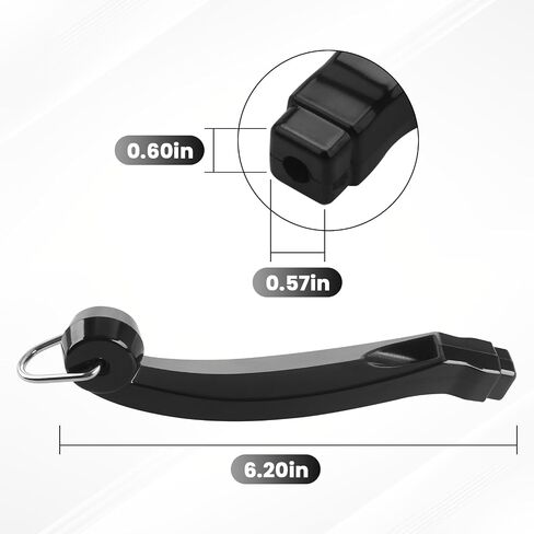 P08-033 استبدال مقبض القدر (طويل) لاستبدال مقبض مقالي Farberware، P08-033 مقابض تجهيزات المطابخ لـ Farberware 8.5 و12' مقالي مقلية و4 كوارت صلصات. in Kuwait