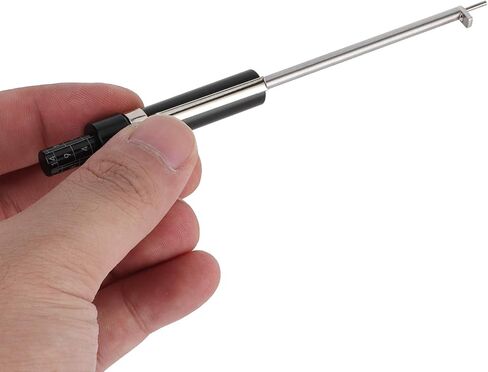 Brake Pad Thickness Gauge, Stainless Steel Automotive Measurement Tool with 1.5mm Marking for IV V Category 6mm Base Plate Brake Pads in Kuwait