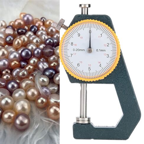 Jewelry Gauge Calipers Pearl Thickness Bead Diameter Measuring Instruments for Jewelry Makers Tools in Kuwait