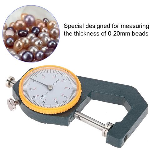 Jewelry Gauge Calipers Pearl Thickness Bead Diameter Measuring Instruments for Jewelry Makers Tools in Kuwait