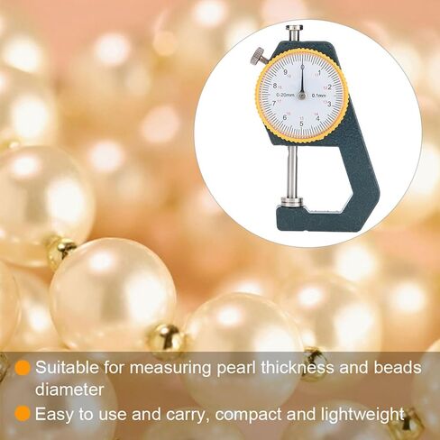 Jewelry Gauge Calipers Pearl Thickness Bead Diameter Measuring Instruments for Jewelry Makers Tools in Kuwait