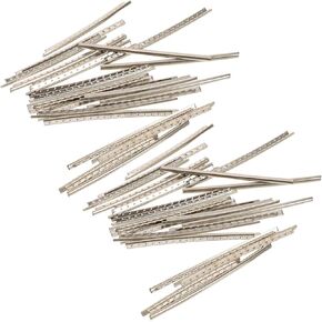 Vaguelly 48pcs Guitar Fret Wire Replacement Kit for Electric Guitar and Bass Fingerboard, 2.4mm Cupronickel Frets, Highly Resistant to Wear and Enhancing Sound Clarity, Suitable in Kuwait