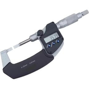 Digital Micrometer 422-260-30 BLM-25MX/.4T Range 0-25mm/25-50mm Non-Rotating Spindle Blade Micrometers(422-231-30) in Kuwait