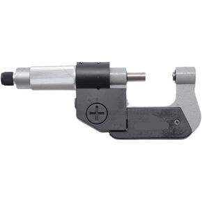 Digital Screw Thread Micrometer 0-25mm 25-50mm Industrial Quality with Anvils 50-75mm 75-100mm Electronic Outside Gage 1um(125-150And60V-Anvil) in Kuwait