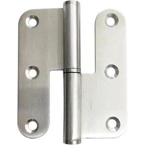 Stainless Steel Door Hinges 6 Holes Hinge Accessories Hinges Hardware 2Pcs in Kuwait