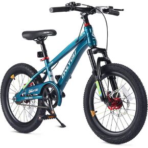 18 20 Inch Kids Bike for Ages 5-13, Boys Girls Bicycle with Handbrake and Adjustable Seat, Beginner Bike for Daily Use with Training Wheels in Saudi Arabia