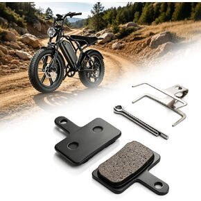 Front/Rear E-Bike Brake Pads, Semi-Metalic Bike Pad for TST R002 Electric Bike, Accessories for TST in Kuwait