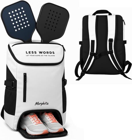 Performance Backpack – Sleek, Lightweight Bag for Padel, Pickleball, Travel & Everyday Use – Unisex Sports Style with Laptop Sleeve & Paddle Pocket in Kuwait