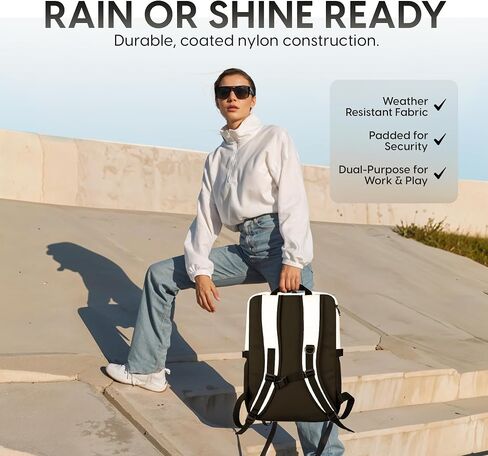 Performance Backpack – Sleek, Lightweight Bag for Padel, Pickleball, Travel & Everyday Use – Unisex Sports Style with Laptop Sleeve & Paddle Pocket in Kuwait