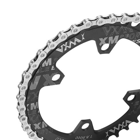 Bicycle Chain, 9-Speed, Compatible with Shimano Chain HG53/HC53 9 Speed 116L GY (with quicklink) in Kuwait