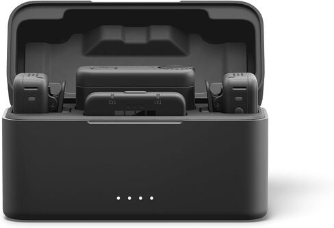 GoPro Wireless Mic Complete Kit (2 TX, 2 RX, Charging Case) - for GoPro/Camera/iPhone/Android, Ultra-Compact, Noise Reduction, Gain Control, Vlogging in Kuwait