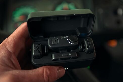 GoPro Wireless Mic Complete Kit (2 TX, 2 RX, Charging Case) - for GoPro/Camera/iPhone/Android, Ultra-Compact, Noise Reduction, Gain Control, Vlogging in Kuwait