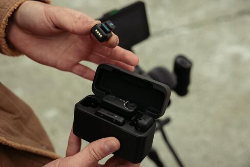 GoPro Wireless Mic Complete Kit (2 TX, 2 RX, Charging Case) - for GoPro/Camera/iPhone/Android, Ultra-Compact, Noise Reduction, Gain Control, Vlogging in Kuwait