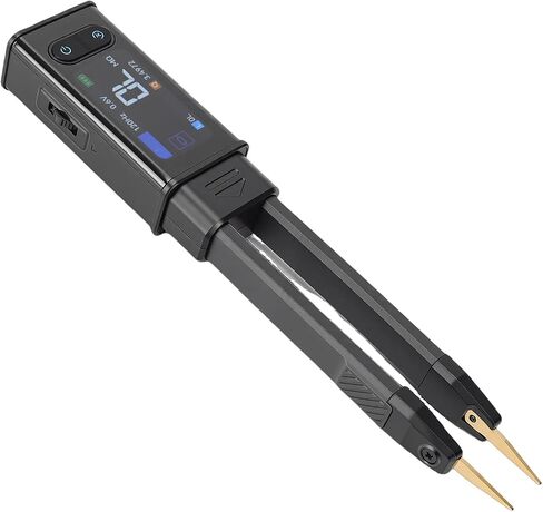 100kHz Digital Bridge Tweezers Tester, ABS Material, Auto Sort Function, Measures Resistance, Capacitance, Inductance for SMD Components in Saudi Arabia
