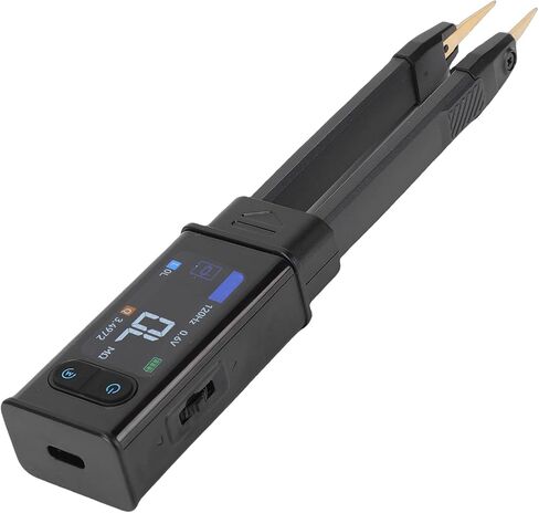 100kHz Digital Bridge Tweezers Tester, ABS Material, Auto Sort Function, Measures Resistance, Capacitance, Inductance for SMD Components in Saudi Arabia