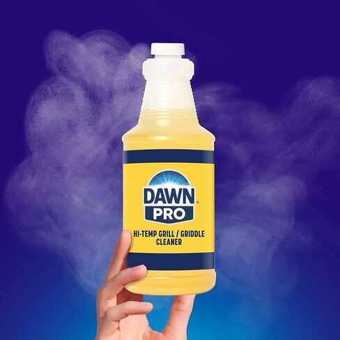 منظف ​​الشواية والشوايات Dawn PRO Hi-Temp، من الدرجة التجارية، زجاجات سوائل كبيرة الحجم + فوهة رش واحدة، 32 أونصة (علبة مكونة من 6 قطع) in Kuwait
