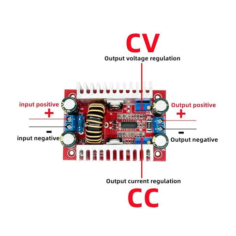 وحدة تحويل دفعة KEAcvise 4-Pack 400W - 15A DC قابل للتعديل 8.5-50V إلى 10-60V منظم جهد تصاعدي مع تيار ثابت، لمشغلات LED/أنظمة الطاقة الشمسية/شحن EV/عناصر التحكم الصناعية in Kuwait