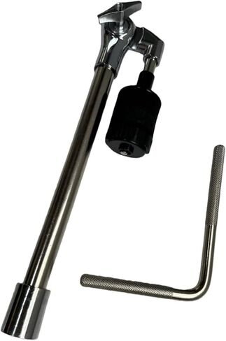 Drum Cymbals Extension Stand Adjustable Cymbals Mounting Bracket Heavy Duties Metal Frame Professional Drum Accessory Expansion Arm in Saudi Arabia
