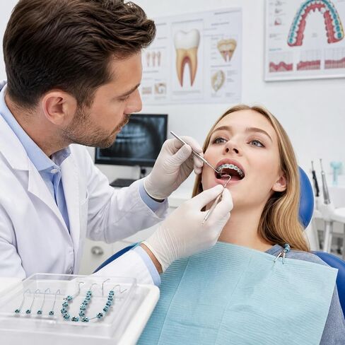 مشبك على الأقواس المزيفة، ومجموعة الأسنان المزيفة المؤقتة، وأقواس الأسنان in Kuwait