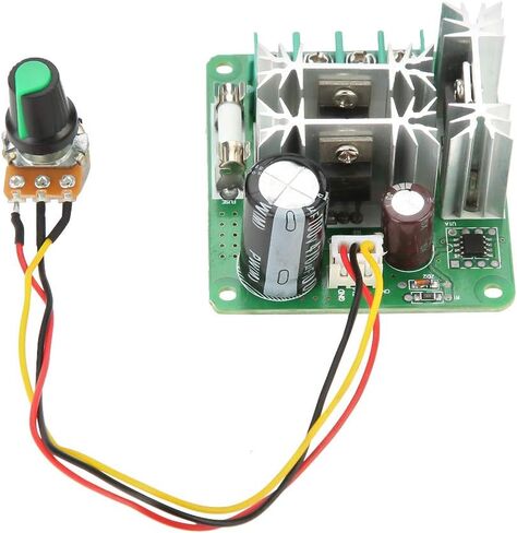وحدة تحكم في سرعة محرك التيار المستمر PWM 15A 6V-90V عالية الأداء مع حماية عكسية PLC متوافقة مع مشاريع الأتمتة الصناعية التي تصنعها بنفسك in Kuwait