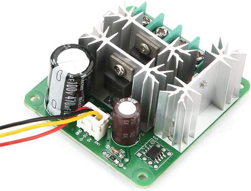 وحدة تحكم في سرعة محرك التيار المستمر PWM 15A 6V-90V عالية الأداء مع حماية عكسية PLC متوافقة مع مشاريع الأتمتة الصناعية التي تصنعها بنفسك in Kuwait