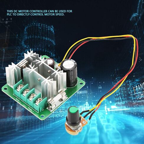 وحدة تحكم في سرعة محرك التيار المستمر PWM 15A 6V-90V عالية الأداء مع حماية عكسية PLC متوافقة مع مشاريع الأتمتة الصناعية التي تصنعها بنفسك in Kuwait