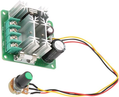 وحدة تحكم في سرعة محرك التيار المستمر PWM 15A 6V-90V عالية الأداء مع حماية عكسية PLC متوافقة مع مشاريع الأتمتة الصناعية التي تصنعها بنفسك in Kuwait