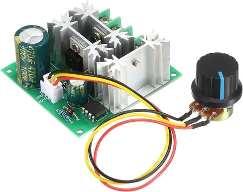 Generic DC 6-90V 15A Motor Speed Controller, PWM Regulator with Fuse in Kuwait