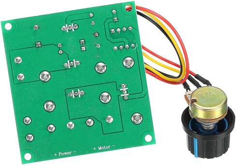 Generic DC 6-90V 15A Motor Speed Controller, PWM Regulator with Fuse in Kuwait