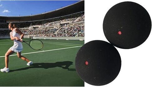 Highly Bounce Training Squash Ball Sports Competition Single Dot Rackets for Training Practice Single Dot Rackets in Kuwait