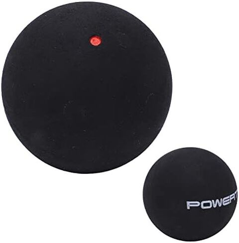Rubber Squash Racket Ball Lightweight 37mm Single Dot Squash Ball for Training and Warmup Suitable for Players at Any Level (Single red dot) in Kuwait