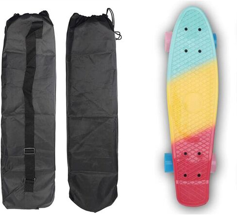 harayaa Skateboard Cover Backpack Scooter Storage Cover Longboard Shoulder Carry Case Handbag Sturdy Oxford Cloth Suitable for Storage Leisure Skateboarding in Saudi Arabia