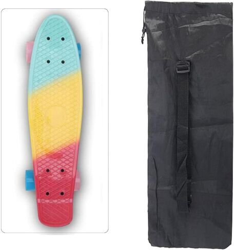 harayaa Skateboard Cover Backpack Scooter Storage Cover Longboard Shoulder Carry Case Handbag Sturdy Oxford Cloth Suitable for Storage Leisure Skateboarding in Saudi Arabia