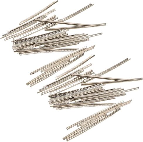 Vaguelly 48pcs Guitar Fret Wire Replacement Kit for Electric Guitar and Bass Fingerboard, 2.4mm Cupronickel Frets, Highly Resistant to Wear and Enhancing Sound Clarity, Suitable in Kuwait