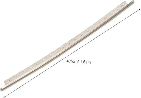 Vaguelly 48pcs Guitar Fret Wire Replacement Kit for Electric Guitar and Bass Fingerboard, 2.4mm Cupronickel Frets, Highly Resistant to Wear and Enhancing Sound Clarity, Suitable in Kuwait