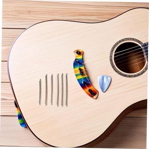 Artibetter 48pcs Guitar Fingerboard Repair Wire for Electric Guitar and Bass Fingerboard Cupronickel Metal Fret Wire 24 Frets Highly Resistant to Wear Delivering Bright Layered Tones in Kuwait