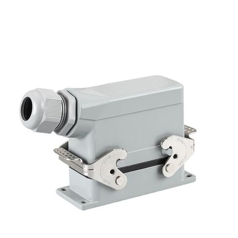 Heavy Duty Connectors HE Series Industrial Connector 4Pin Side Out Waterproof Connectors 4-48Pin 500V(Side Out Type,10Pin) in Kuwait