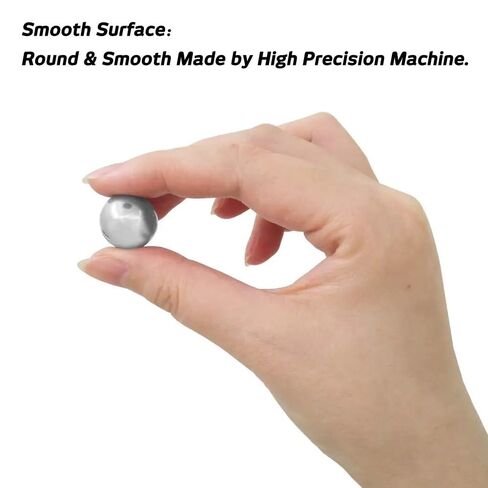 304 Stainless Steel Ball Dia 0.4mm .5mm 1mm - 10mm High Precision Bearing Balls Small Smooth Solid(5Pcs,6.2mm) in Kuwait