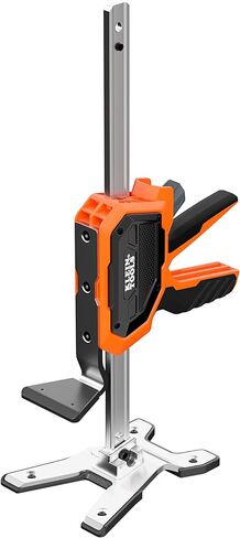 Klein Tools 77000 Heavy-Duty Construction Jack, 350-Pound Capacity, 10-Inch Lift Range, Drywall Lift Tool, Hands-Free Lifting, Clamping Capable, Non-Marring Foot Pads in Kuwait