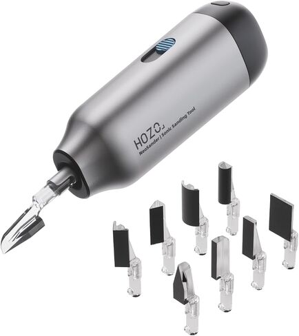 HOZO NeoSander Reciprocating Detail Sander, Mini Electric Pen Sander with 13000 SPM Linear Motion, Adjustable Stroke for Precision Sanding, Ideal for 3D Printing, Model Making, Crafts & DIY Projects in Kuwait