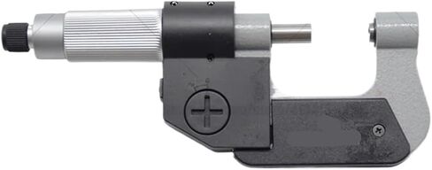 Digital Screw Thread Micrometer 0-25mm 25-50mm Industrial Quality with Anvils 50-75mm 75-100mm Electronic Outside Gage 1um(125-150And60V-Anvil) in Kuwait