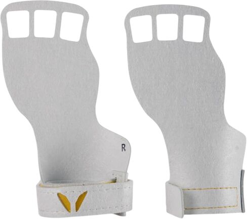 مقابض اليد X2 للرجال من Victory Grips للتدريب المتقاطع والجمباز - مقابض راحة اليد بتغطية كاملة بثلاثة أصابع مع مادة نباتية عالية الحماية ودعم لف المعصم - زوج واحد in Kuwait