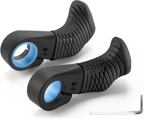 EVGATSAUTO Mountain Bike Thumb Grips Thumb Rest Support Thumb Holder Multi Angle Adjustable Handlebar Grips with Ergonomic Design for 22mm Handlebar in Saudi Arabia