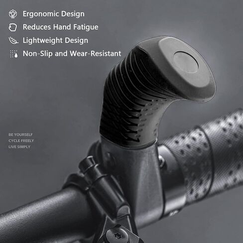 EVGATSAUTO Mountain Bike Thumb Grips Thumb Rest Support Thumb Holder Multi Angle Adjustable Handlebar Grips with Ergonomic Design for 22mm Handlebar in Saudi Arabia