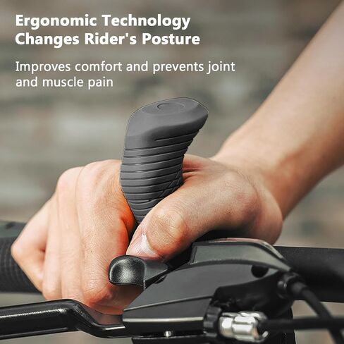 EVGATSAUTO Mountain Bike Thumb Grips Thumb Rest Support Thumb Holder Multi Angle Adjustable Handlebar Grips with Ergonomic Design for 22mm Handlebar in Saudi Arabia