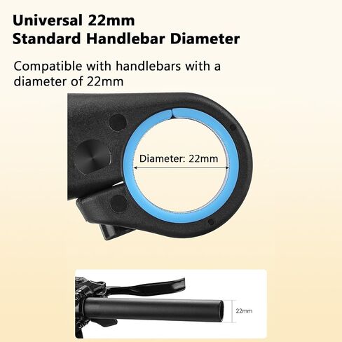 EVGATSAUTO Mountain Bike Thumb Grips Thumb Rest Support Thumb Holder Multi Angle Adjustable Handlebar Grips with Ergonomic Design for 22mm Handlebar in Saudi Arabia